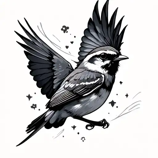 Nothing But Everything And Sparrow Flying