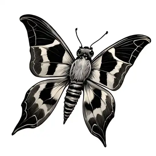 Moth Tattoo idea