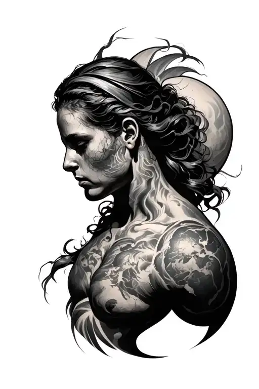 Atlas Holding Tattoo idea