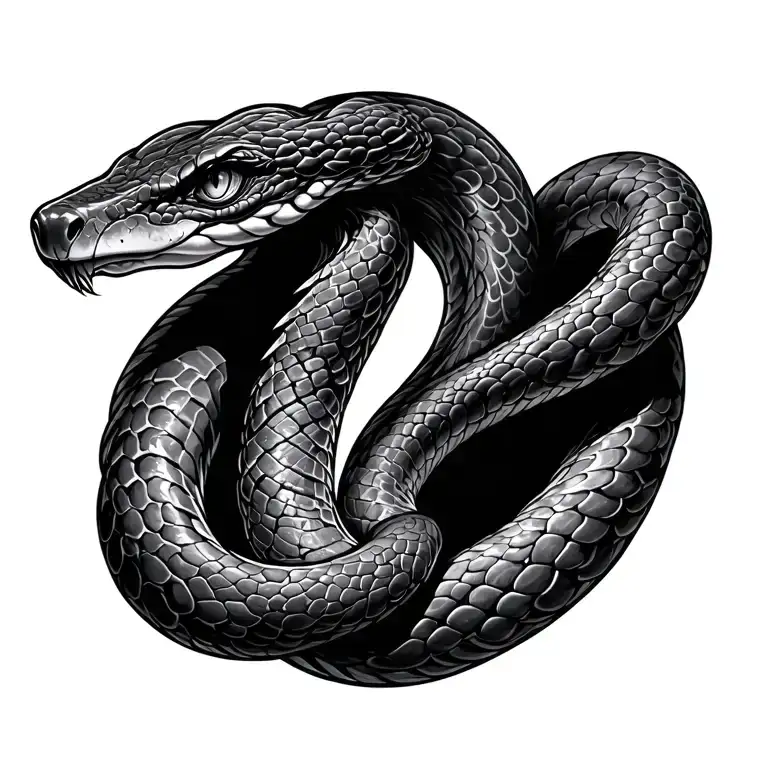 Snake Tamp Stramp Tattoo For Women On Lower Back Tattoo idea