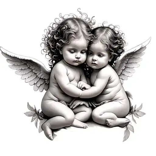 Two Baby Angels