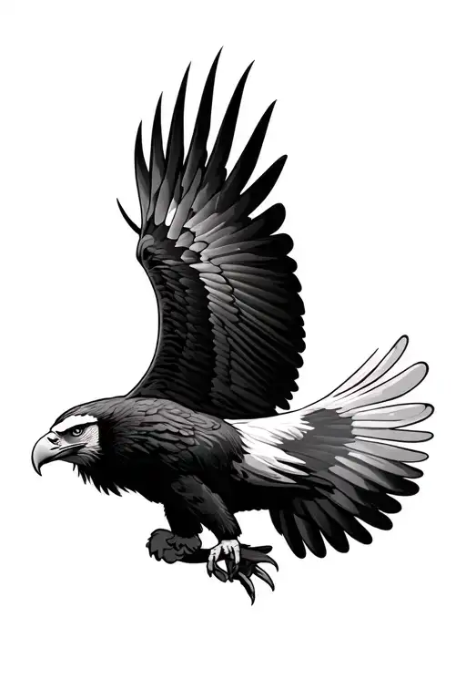Eagle Flying