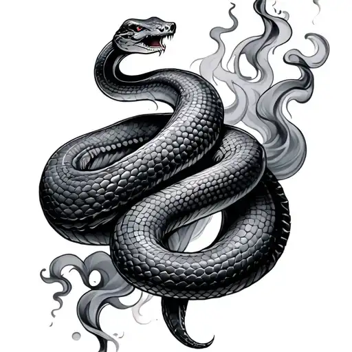 Snakes Of Smoke Rising