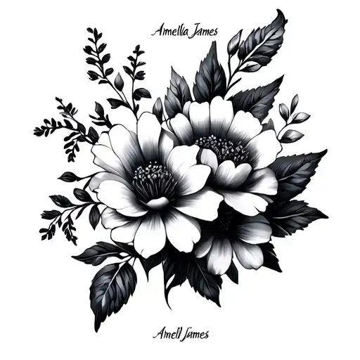 Flowers With Names Amelia James