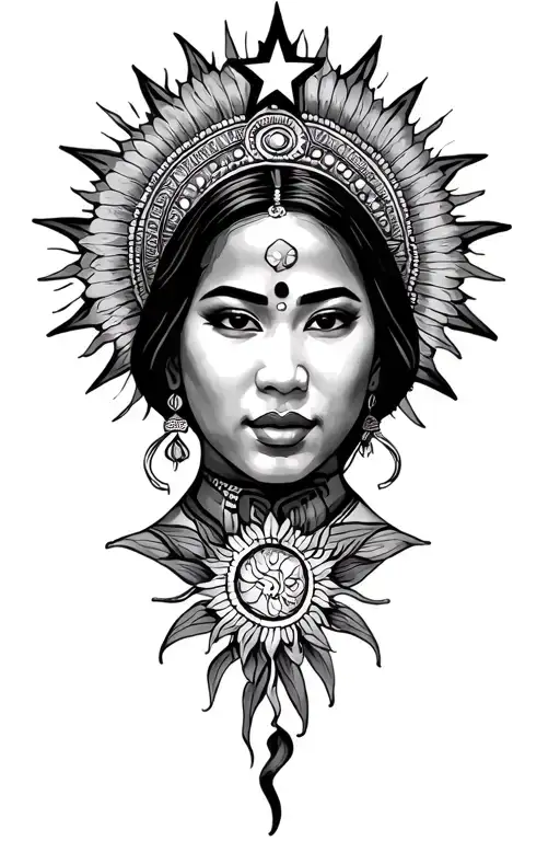 Filipino With Stars And Sun