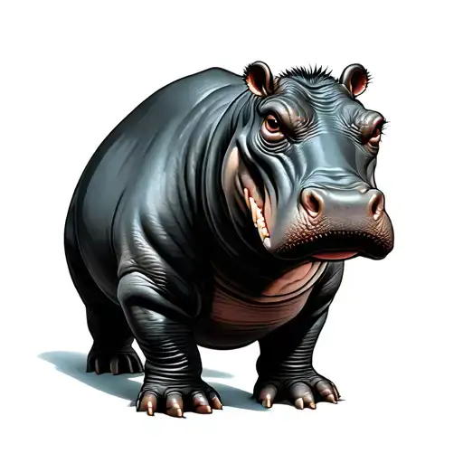 Hippo Combines With Numbers