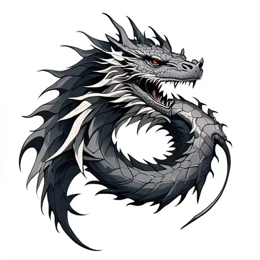 Nordic Dragon Wrapped