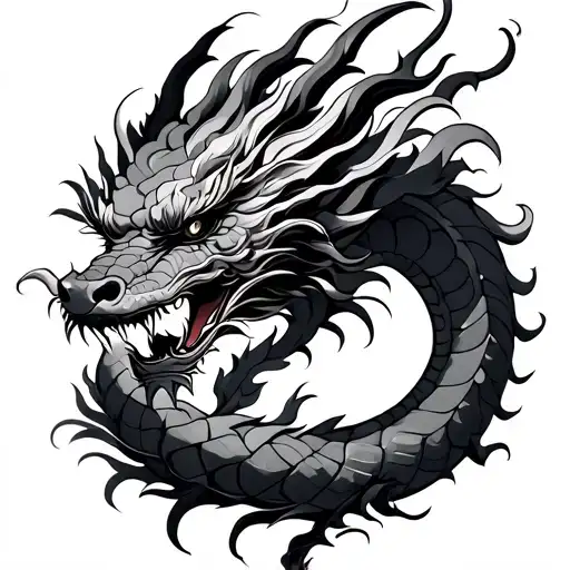 Chinese Dragon Woter