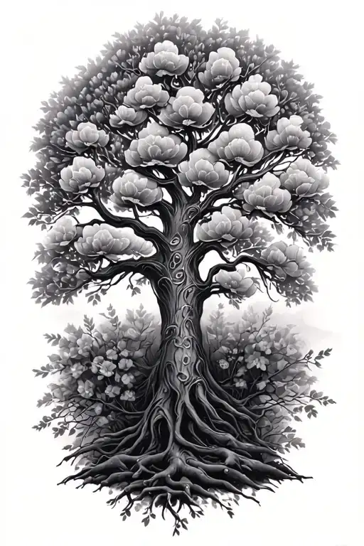 Family Tree With Names Subtly Incorporated