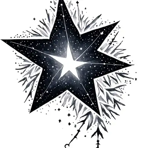 C A S A In Star Constellations Forming The Shape