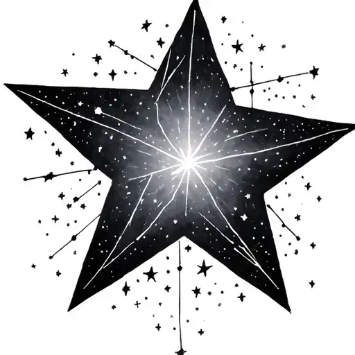 C A S A In Star Constellations Forming The Shape