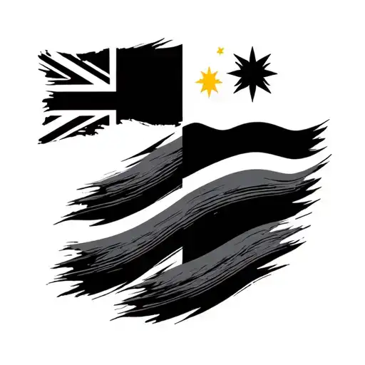 New Zealand And Philippines Flags Masculine Tattoo Shoulder Colored Tattoo idea