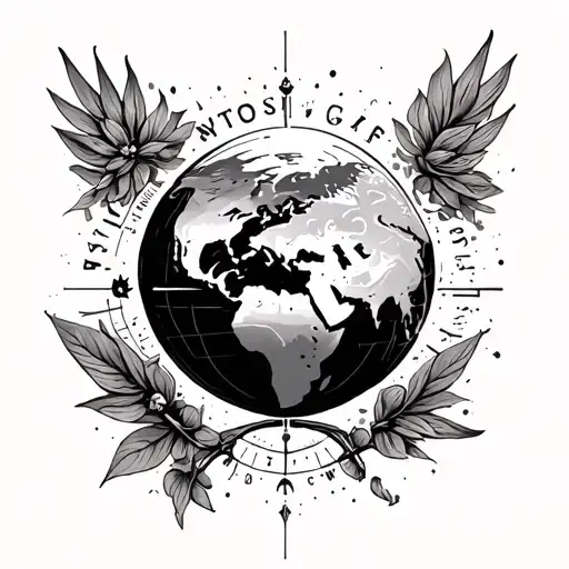 The World That Is On Its Own Without Keeping It Atlas Tattoo idea