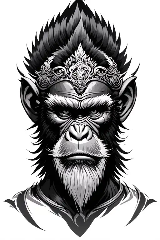 Monkey King Anime Enlightment