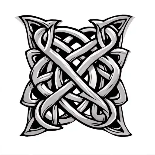 Celtic Knotwork Intertwined