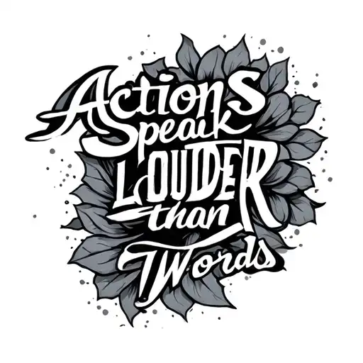 Actions Speak Louder Than Words