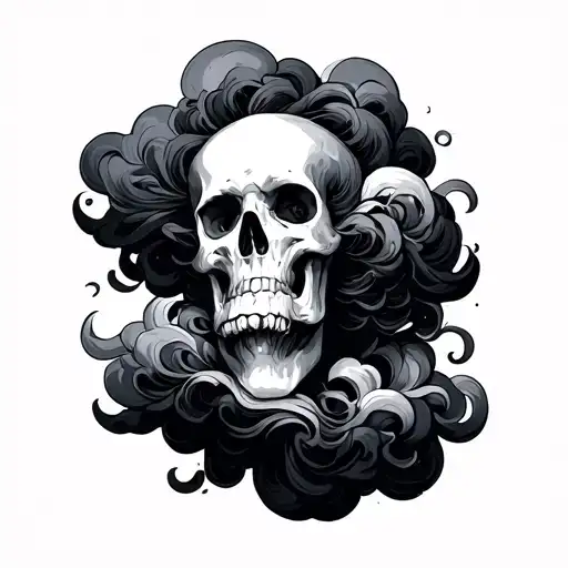 Cloudblack Tattoo Design