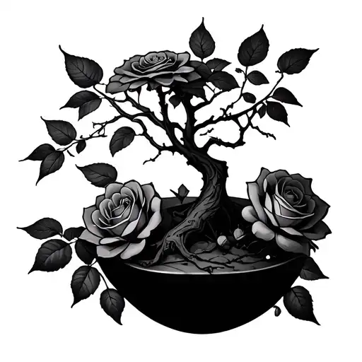Poison Tree And Roses