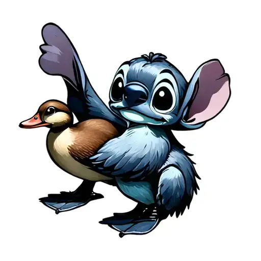 Stitch With Ducks