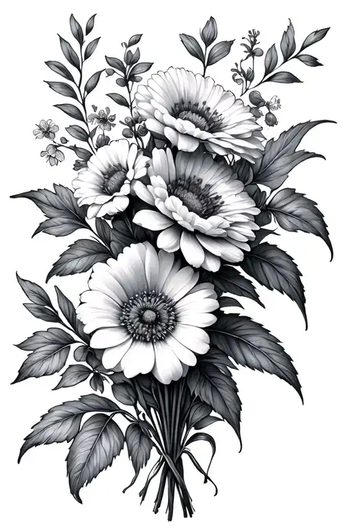 Birth Flower Bouquet