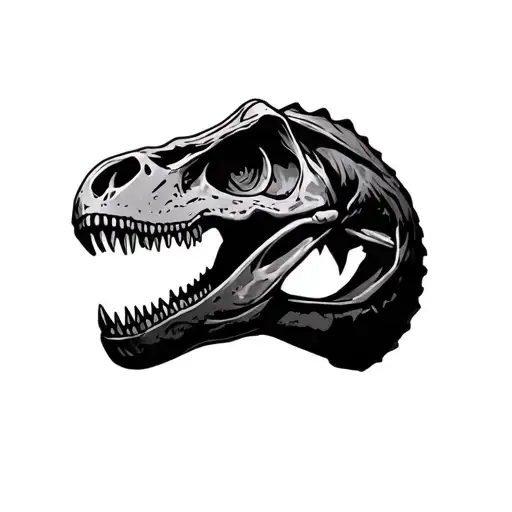 T Rex Skull