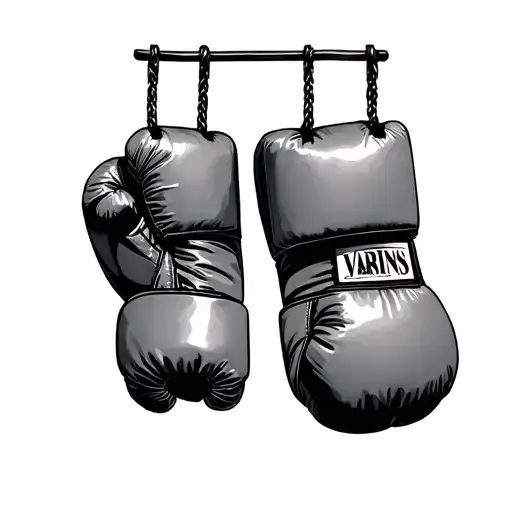 Boxing Gloves Hanging