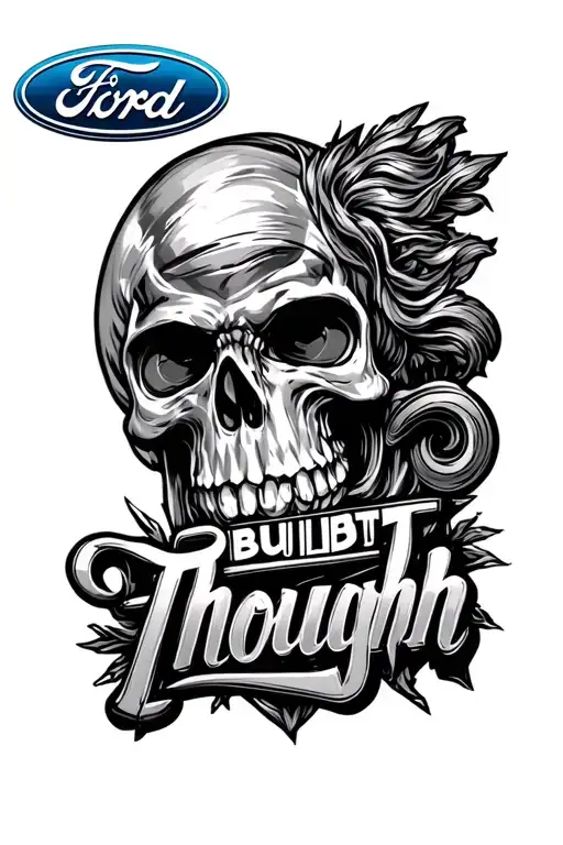 Ford Built Though Symbol But Instead Of Ford It Says Ronaboyz