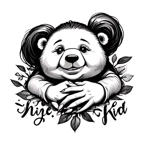 My Mom Bearth Date With Her Hand That I Hold Her Finger Mine Is Small Like A Kid