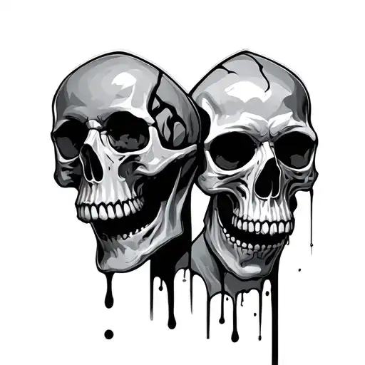 Skulls Representing Dark Periods