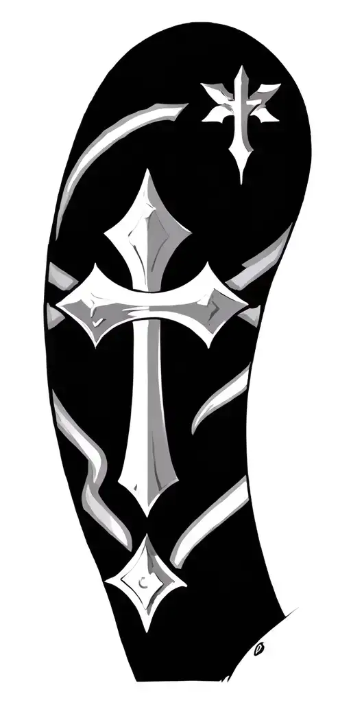 Knights Templar Jerusalem Cross