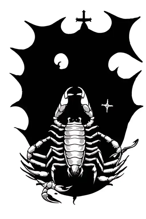 Nautical Scorpion Holding Ship