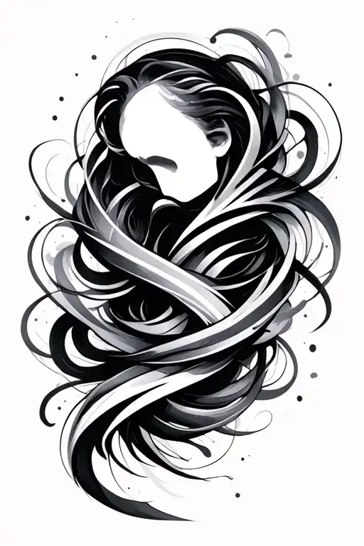 Abstract Lines Full Sleeve