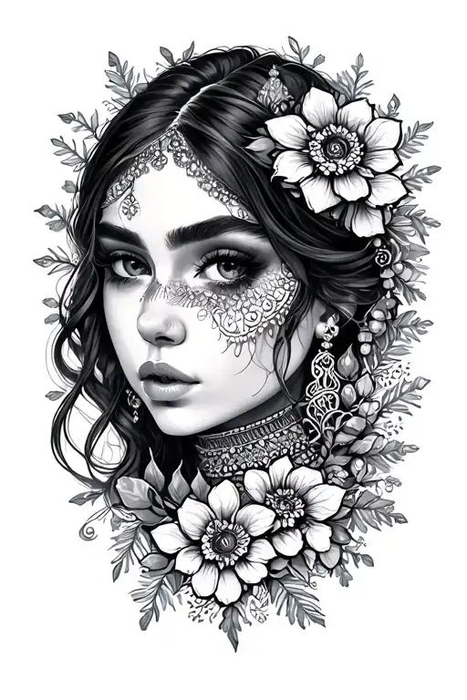 Snow Pierce And India Eyelet