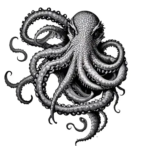 Father Dagon Tentacles Spiraling Down My Forearm