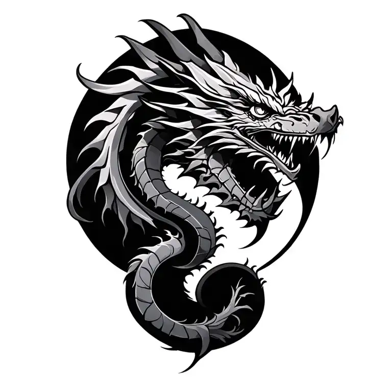 Dragon For The Clavicle