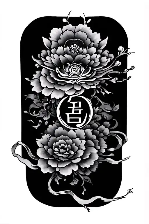 Korean Traditional Tattoo Style With The Korean Tradition And Symbol Tattoo idea