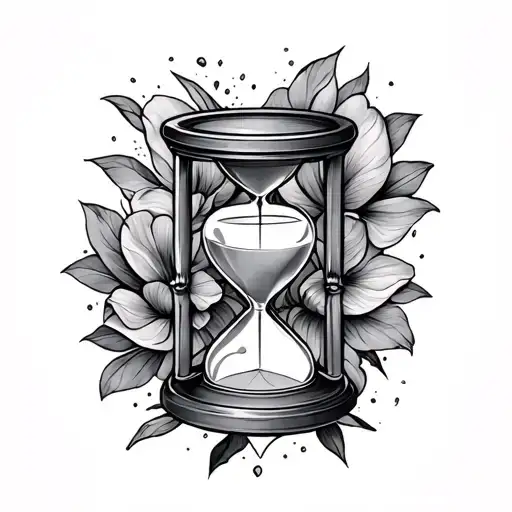 Hourglass Tattoo idea