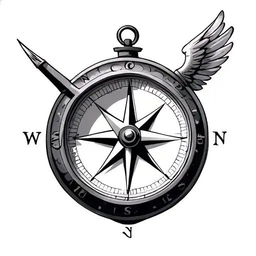 Patriotic With Compass