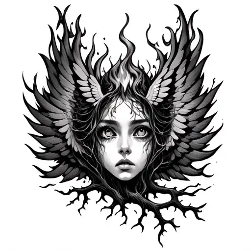 Tree With Wings And Eyes Like Fire