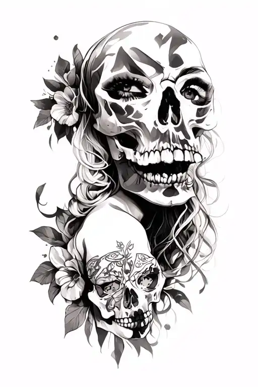 Skulls Sexy Female