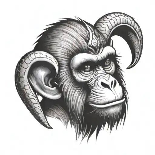 Warrior Capricorn Monkey