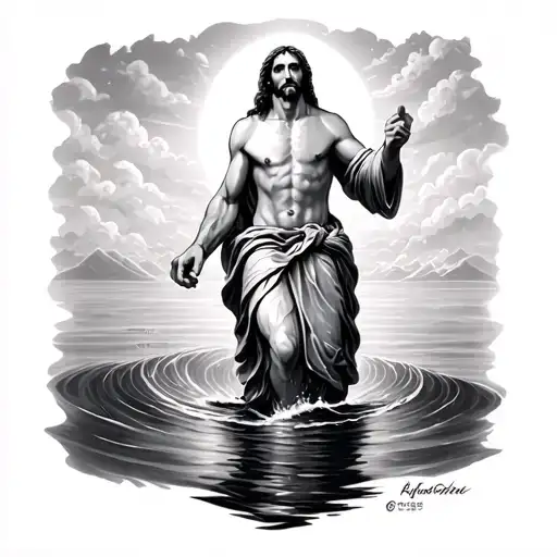 Jesus Walking On Water