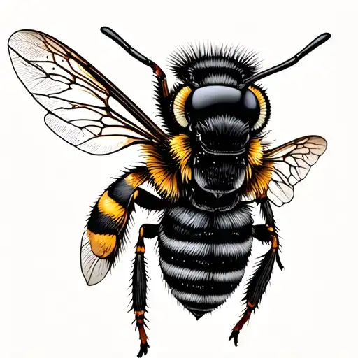 Honey Bee Tattoo idea