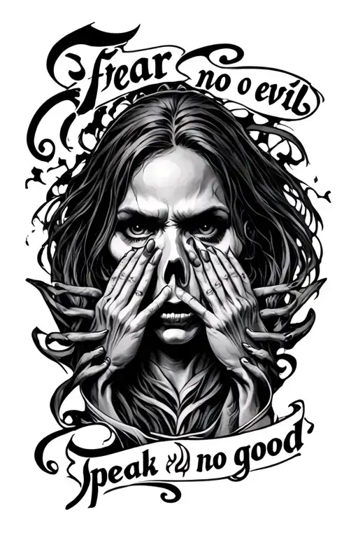 Fear No Evil Speak No Evil And Good