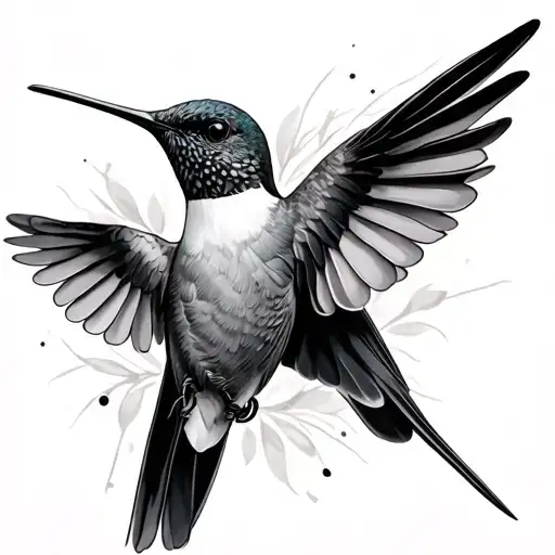 Hummingbird Tattoo idea