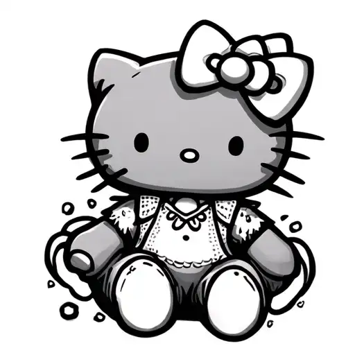 Geraldene With Hello Kitty Involved