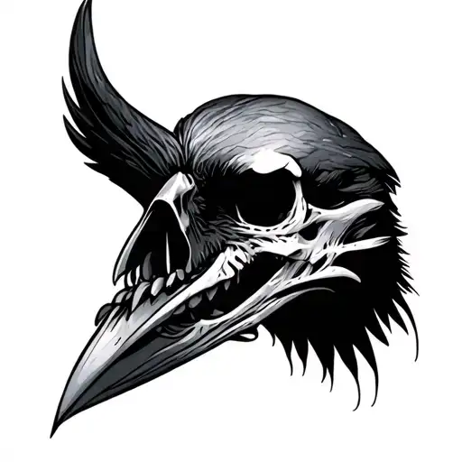 Raven Skull