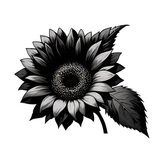 Sunflower Tattoo idea