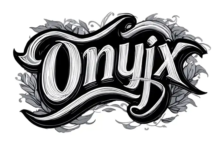 Onyix Cursive Writing