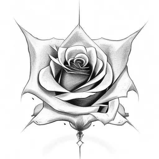 Rose With Japanese Letter